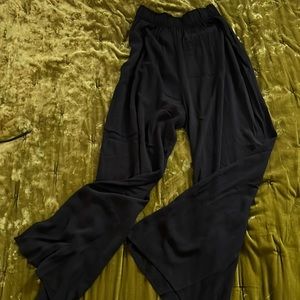 Wide leg flowy pants